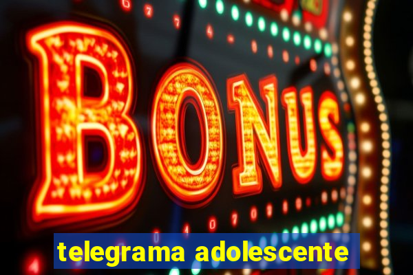 telegrama adolescente